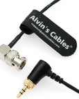 Alvin’s Cables 3.5mm TRS to BNC Timecode Cable for Canon C70 for Sony F55 FX9, Zaxcom, Zoom F4| F8| F8n from Deity Tentacle Sync Timecode Generator Box 50CM|19.7inches