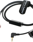 Alvin’s Cables Run Stop Cable for ARRI cforce RF| cmotion cPRO Motor for Canon C500/C300 Camera CAM 7 Pin to LANC+D-tap Cable Compatible with K2.0015757
