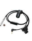 Alvin’s Cables Run Stop Cable for ARRI cforce RF| cmotion cPRO Motor for Canon C500/C300 Camera CAM 7 Pin to LANC+D-tap Cable Compatible with K2.0015757