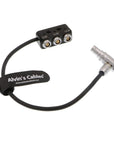 Alvin's Cables Run Stop Power Cable Arri Alexa Mini EXT 7 Pin to RS 3 Pin and 2×2 Pin 1 to 3 Power Splitter Box for ARRI Alexa RED Teradek