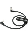 Alvin's Cables Right Angle DC to Locking DC Power Cable for SmallHD 702, Atomos Ninja V, Video Devices PIX-E7 PIX-E5 Monitor,Hollyland Mars 400s 45cm| 18inches