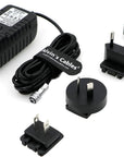 Alvin's Cables BMPCC 4K 6K Universal AC Power Supply Adapter for Blackmagic Pocket Cinema Camera 4K 6K DC 12V with UK EU AU US Plugs