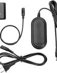 Alvin’s Cables NP-FZ100 Dummy Battery AC Power Adapter Charger Kit for Sony FX3 FX30 a7III a7IV a7C II a7C a6700 a6600 a7R V a7R IV a7SIII a9III a9II a9 Camera 11ft| 3.4m