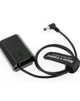 Alvin's Cables NP-FZ100 Dummy Battery to DC Right Angle Power Cable for Sony A7III A7RIII A7RIV A7RV A7C A7CII A7CR A7SIII A9 A9II A9III A1 A6600 A6700 Cameras 60CM|23.6in