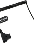 Alvin’s Cables D-Tap to 4-Pin Microfit Power Cable for Freefly Ember S5K Camera (Coiled cable)