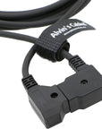 Alvin's Cables Ultra Soft D-tap Male to Female Extension Cable for DSLR Rig Anton Bauer Battery IDX SmallRig V-Mount Gold Mount Battery 1M| 39.4in