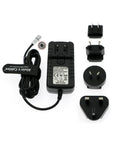 Alvin's Cables BMPCC 4K 6K Universal AC Power Supply Adapter for Blackmagic Pocket Cinema Camera 4K 6K DC 12V with UK EU AU US Plugs