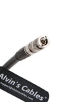 Alvin's Cables Micro-BNC High-Density BNC to BNC 6G HD SDI Coaxial-Cable for Blackmagic-Video-Assist, Right-Angle 75 Ohm 50cm|19.7inches