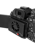 Alvins Camera External Cooling System for Sony Canon FUJIFILM, Snap-On Cooling Fan for Sony A7M4 A7C2 ZVE1 A6700, Canon R5 R6 R7 90D R8, for FUJIFILM XT4 XS10 X-H2S