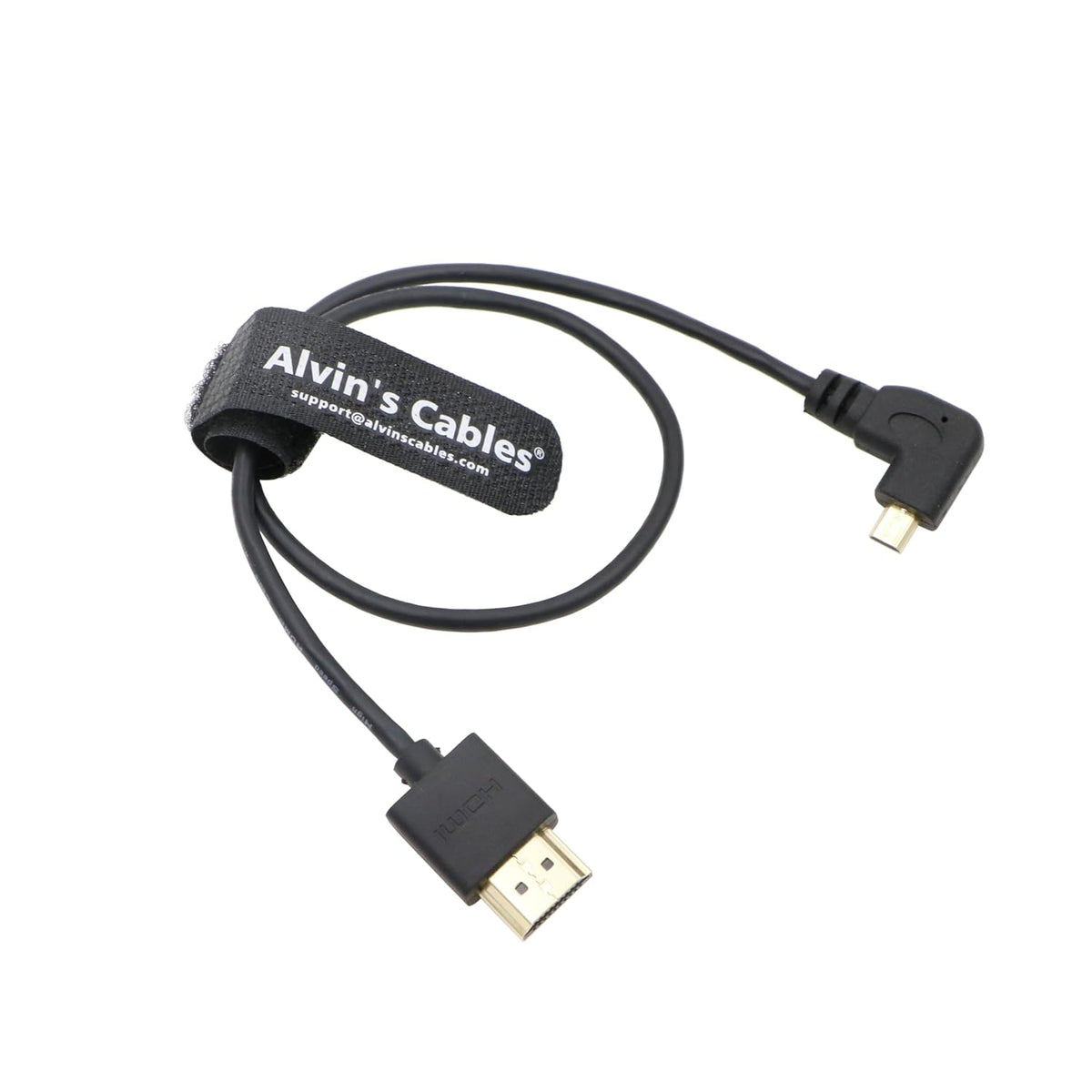 Alvin's Cables Micro HDMI to HDMI Cable 8K60P High-Speed for Sony a7 IV FX30 ZV-E10, for Canon R5C R5 R6, Atomos Shinobi Ninja V,