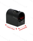 Alvins 19mm Single Rod Clamp Camera Rod Mount with 3/8-16 Thread for ARRI | for RED| for Canon Camera