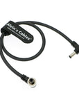 Alvin's Cables Right Angle DC to Locking DC Power Cable for SmallHD 702, Atomos Ninja V, Video Devices PIX-E7 PIX-E5 Monitor,Hollyland Mars 400s 45cm| 18inches