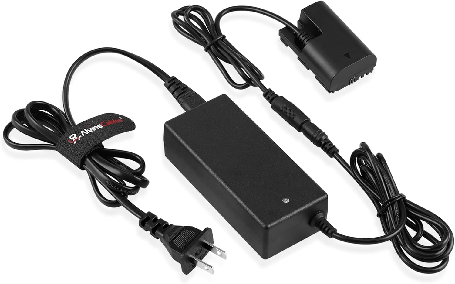 Alvin's Cables LP-E6P Dummy Battery AC Power Adapter Charger Kit for C