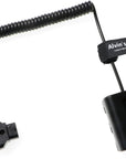 Alvin's Cables D-Tap to NP-FM500H Dummy Battery Power Cable for ARRI WCU-4 Hand Unit Coiled Cable Compatible with Sony DSLR A500 A550 A560 A580 A700 A850 A900 Alpha SLT A58 A65 A65V A77 Cameras
