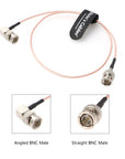 Alvin's Cables HD SDI BNC Coaxial Cable Right Angle to Straight 3G BNC Cable for Cameras Monitor Recorder Video Equipment
