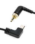 Alvin’s Cables Tentacle Timecode Cable for Sony FX3| FX30| A7S3| A1 Camera, Locking 3.5mm TRS to Micro USB Timecode Cable for Deity TC-1, Tentacle SYNC E Timecode Generator 35cm| 13.8in