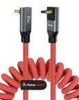 Alvin's Cables Coiled USB-C Cable, 20Gbps Data Transfer, 240W, 4K@60Hz