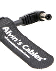Alvin's Cables Right Angle DC to Locking DC Power Cable for SmallHD 702, Atomos Ninja V, Video Devices PIX-E7 PIX-E5 Monitor,Hollyland Mars 400s 45cm| 18inches
