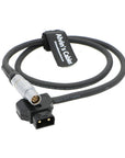 Alvin's Cables 4 Pin FGK Female to D Tap Power Cable for Canon Mark II C100 C500