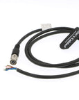 Alvin’s Cables HR10A-7P-6S Hirose 6 Pin Female to Open End Power I/O Cable High Flex Shielded for Sony CCD XC-75, Basler Ace GigE, AVT GigE Industrial Camera 9.8ft/3m