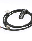 Alvin’s Cables HR10A-7P-6S Hirose 6 Pin Female to Open End Power I/O Cable High Flex Shielded for Sony CCD XC-75, Basler Ace GigE, AVT GigE Industrial Camera 9.8ft/3m