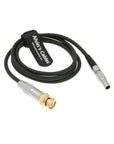 Alvin's Cables BNC to 5 Pin Male ARRI Mini TIME Code Cable for Sound Devices ZAXCOM