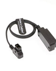 Alvin's Cables D-tap Splitter Ultrashort Power Cable D-Tap Male to 4 Port Dtap Female Cord for ARRI RED Cameras TILTA Steadicam IDX Battery