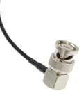 Alvin's Cables BNC Right Angle Male to BNC Female SDI Cable for Camera 50 Ohm