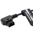 Alvin's Cables D-tap Splitter Ultrashort Power Cable D-Tap Male to 4 Port Dtap Female Cord for ARRI RED Cameras TILTA Steadicam IDX Battery