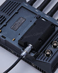Alvin's Cables NP-F to 0B 2-Pin Adapter, Professional NP-F Dummy Battery Power Adapter for SmallHD, Blackmagic Video Assist, Atomos Camera Monitors, with Dual Interchangeable 2-Pin Ports, Regulated 8.4V Output