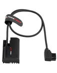 Alvin's Cables LP-E6P Dummy Battery to D-Tap Braided Power Cable, 60CM