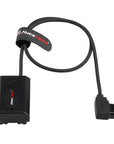 Alvin's Cables NP-FZ100 Dummy Battery to D-TAP Braided Cable, 60cm, Black