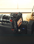 Alvin's Cables Dtap to BMPCC 6K 4K Coiled Power Cable for Blackmagic Pocket Cinema Camera 4K| 6K| pro V Mount Battery, Weipu 2 Pin Female to D Tap