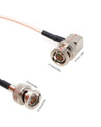 Alvin's Cables HD SDI BNC Coaxial Cable Right Angle to Straight 3G BNC Cable for Cameras Monitor Recorder Video Equipment