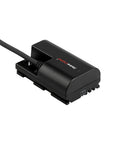 Alvin's Cables LP-E6P Dummy Battery to D-Tap Braided Coiled Power Cable