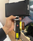 Alvin's Cables Monitor Mount Bracket for Tilta Nucleus-M Focus Motor, FIZ Hand Unit, with 1/4"-20 Screw 3/8 M4 Screw Thread