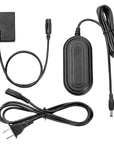 Alvin’s Cables ACK-E18 AC Adapter DR-E18 DC Coupler Kit, LP-E17 Dummy Battery Power Adapter Charger for Canon EOS 200D II 77D 800D RP R10 R50, Rebel SL2 SL3 T7i T8i Camera 13ft|4m