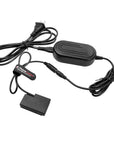 Alvin’s Cables ACK-E18 AC Adapter DR-E18 DC Coupler Kit, LP-E17 Dummy Battery Power Adapter Charger for Canon EOS 200D II 77D 800D RP R10 R50, Rebel SL2 SL3 T7i T8i Camera 13ft|4m