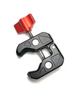 Alvins Camera Mount Clamp for Most Photographic Accessories Crab-Shaped Super Clamp with 1/4"-20, 3/8"-16 Threaded Holes