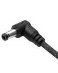 Alvin's Cables Smart Dtap to DC Cable for Atomos Ninja V, Ultra Flexible D-tap to 2.1 DC Right Angle Power Cable 2ft for Blackmagic Design Video Assist, SmallHD 702, for Feelworld FW568 Monitor