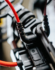 Alvin's Cables Locking 3.5mm TRS to 3.5mm TRS Audio Cable for Sennheiser Deity TC-1 Right Angle TRS Coiled Cable for DSLR| Mirrorless Camera