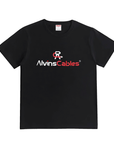 Alvins Cables Logo embroidered cotton short sleeves T-Shirt