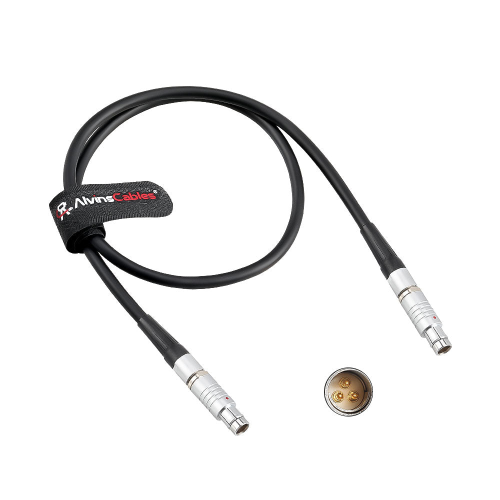 Alvin's Cables RS 3 Pin Male to Fischer 3 Pin Male 24V Power Cable for ARRI Alexa, for Sony Venice to Cinetape Measure 50cm| 19.7inches