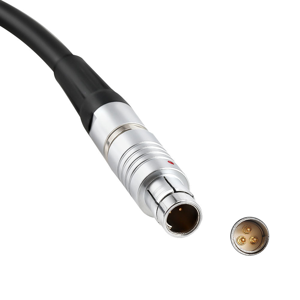 Alvin's Cables RS 3 Pin Male to Fischer 3 Pin Male 24V Power Cable for ARRI Alexa, for Sony Venice to Cinetape Measure 50cm| 19.7inches