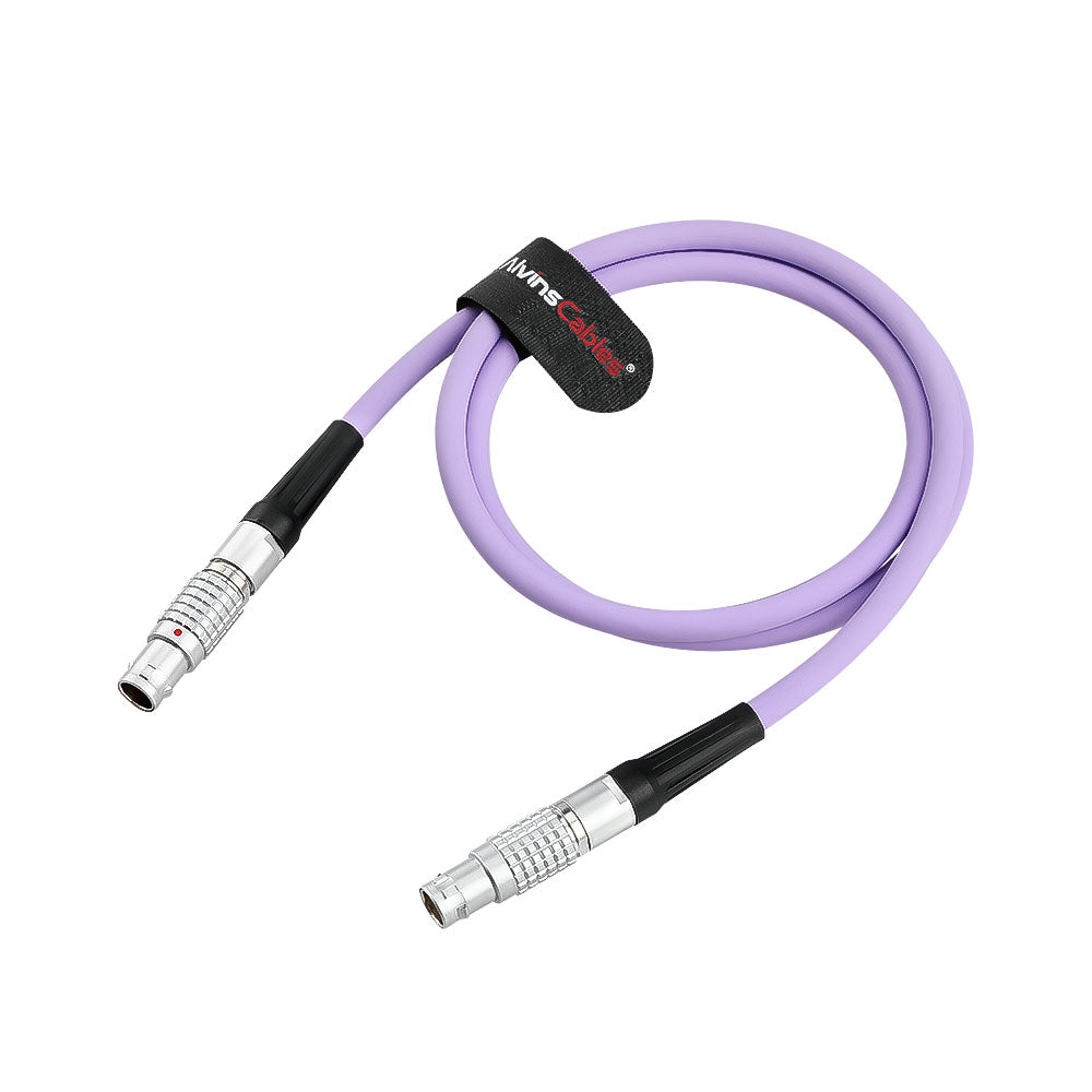 Alvin's Cables Ethernet Remote Cable for ARRI ALEXA XT SXT LF RCU-4, Ethernet 10 Pin Male to Female, KC 158-S, 80cm