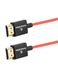Alvin's Cables 8K HDMI 2.1 Cable for Canon C50 C300 C500, 8K 60Hz 4K 120Hz High-Speed Thin Braided Coiled HDMI Cable for Atomos Feelworld SmallHD Hollyland Monitors, Sony Nikon Panasonic Blackmagic Camera