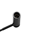 Alvin's Cables Low Profile TA3M Mini XLR 3 Pin Male to Lock 3.5mm TRS Audio Cable for Sennheiser-EK-100 G4/G3 to BMPCC 4K/6K 8Inches