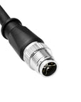 Alvin's Cables Cognex High Flex Cat6a Ethernet Cable, M12 X-Coded 8 Pin to 8 Pin Male Cable for Cognex Basler Industrial Camera