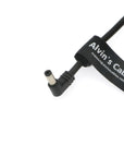 Power Cable for Blackmagic Video Assist from Steadicam Zephyr 3 Pin Male to Right Angle DC Alvin’s Cables