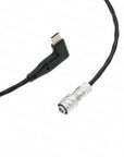 Alvin's Cables USB-C Type-C PD Right Angle to Weipu SF61B/S2 2 Pin Female Power Cable for BMPCC 4K 6K Blackmagic Pocket Cinema Camera 50cm|19.7inches